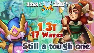 TWILIGHT RANGER still tough Beat VALKYRIE 17 Waves 1.3 Trillion - RUSH ROYALE