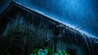 🔴 Heavy Night Rain & Thunder 🌧️ Deep Sleep Sounds for Relaxation, Stress Relief & Peaceful Rest