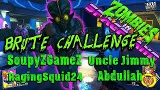 BRUTES EVERYWHERE!!!  Zombies In Spaceland Challenge w/ RagingSquid24, Abdullah & Uncle Jimmy