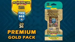 PANINI FIFA 365 Adrenalyn XL 2026 - PREMIUM GOLD PACK