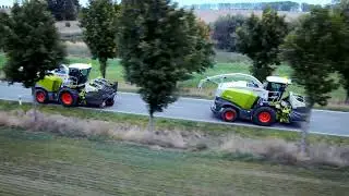 Claas JAGUAR und AXION Traktoren  bei LT Wimmer -