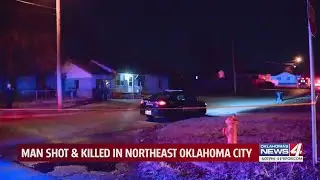 Man shot & killed in NE OKC