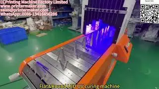 Flat&Round LED UV curing machine