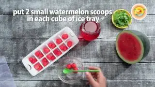 How to make frozen watermelon and rose cubes | Reliance SMART