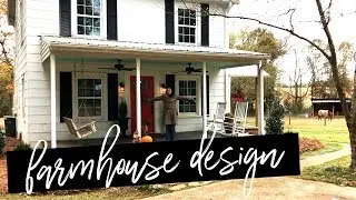 DIY FARMOUSE LANDSCAPING MAKEOVER!