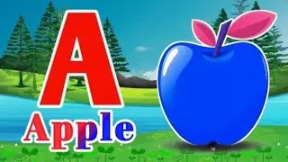 Песня ABC для дошкольников, весёлое обучение с буквой «А» для Apple