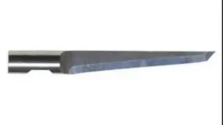Multicam Flat Point Single Edge Oscillating Tangential Cutting Blades BT-57253S,,Esko BLD-SR6312