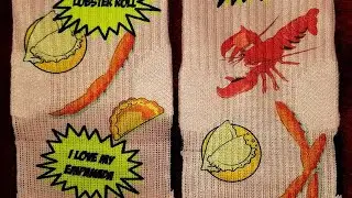 Be The Difference Clothing - Empanada & Lobster Roll Socks