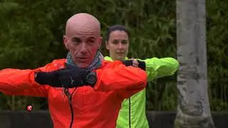Entrenando para la Media Maratón en el Parque Fluvial de Gijón - El Reto 2018