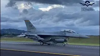 Aeronaves F16 de USAF llegan al Cacom No. 5 de Rionegro