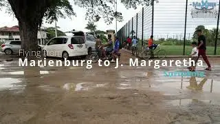 Flying from Marienburg to Johanna Margaretha in Suriname