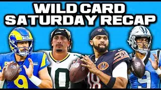 NFL Wild Card Saturday Recap