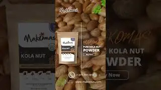 MAKOMAS Pure Kola Nut Powder