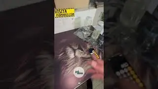 FORMULA para aplicar resina epoxica a un cuadro de neon