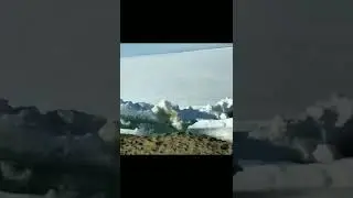 Ice tsunami- Canada