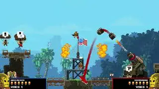 Broforce - Run arcade hard brocketeer only (multi)