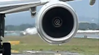 Turbofan and Turboprop Spinner Spirals in Slow Motion (PW4056/127F, GECF6/90, RR Trent 800)