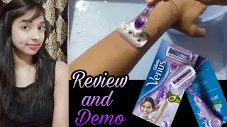 Gillette Venus Breeze Razor Review And Demo | How To Use Razor ? | Beauti Skills