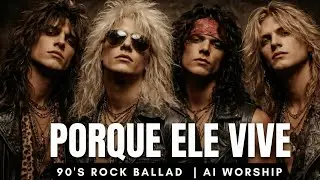 Porque ele vive | Balada Rock estilo Winger or Guns and Roses