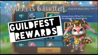 Lords Mobile Beginners Gauntlet Guildfest Rewards! ✨