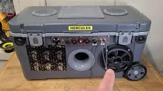 (in work) BIG ice cooler Bluetooth speaker 🔊