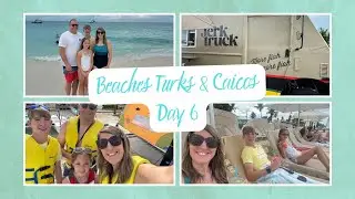 Beaches Turks & Caicos Day 6 - Our Last FULL Day! Mini Catamaran, Hair Braiding, & Waterpark Party!