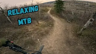 4 Minutes Of Relaxing MTB Trail Riding // Edworthy Park Calgary