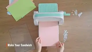 SucceBuy 6/9in Manual Die Cutting Embossing Machine Mini Opening