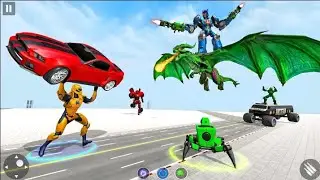 Dragon Robot Car - Robot 🤖 Game video 🆕 2023 AK GAMING TACK