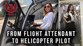 From Flight Attendant To Helicopter Pilot | Interview With Sam Campione
