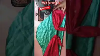 wait for end💃🏻Unique Sleeve Design ✨Letest sleeve design cutting and stitching #shorts #shortsfeed