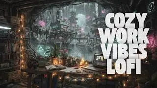 🎧 Neon Cave City - LoFi Study Music for Focus & Relax