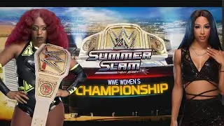 Mercedes Mone vs Naomi : WWE Women's Championship : SummerSlam 2025