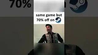Steam vs Epic Games: Free Games vs Steam Sale 💸#shorts