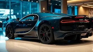 Фотосессия в роскошном автосалоне Bugatti Chiron &ndash; ультрареалистичные виды гиперкара в разрешении...