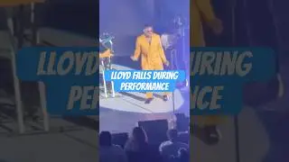 Lloyd Falls during performance