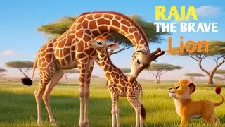 Raja the brave Lion | Brave Lion story | Lion kids story| Bahadur sher | Brave Lion cub videos
