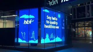 HBF Transparent Digital Screen