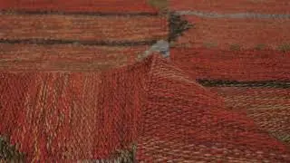Vintage Scandinavian Rug, Swedish Flatweave with Rust Red Geometry - Rug & Kilim - 35279
