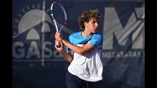 Gonzalo Zeitune Vs Maxim Zhukov - Semifinal Junior Davis Cup by BNP Paribas Finals