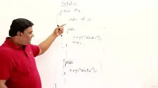 16.3 : Static Blocks &mdash; [Abdul Bari] Java Course