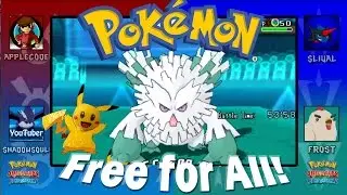 YOUTUBER Pokemon FFA w/ Slival, AppleCode & YourPalFrost [SEASON 3]