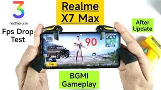 Realme X7 Max BGMI fps Drop Test | Heating Test | Shocking Results 😱