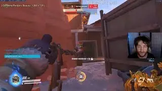 Overwatch Rank 1 Roadhog Pro Harbleu Showing His Hook Skills -44 Elims-