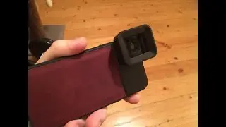 Чехол и анаморфотный объектив Apexel 1,33x с креплением C-Mount: распаковка, установка и видеосъемка