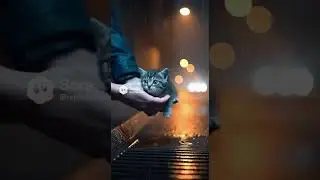 Cute kitten needed help!