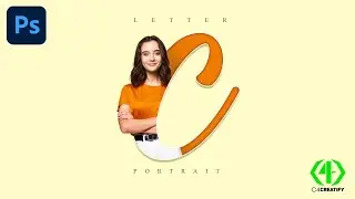 From A to Z: Crafting Your First Letter Portrait in Photoshop! | C4Creatify