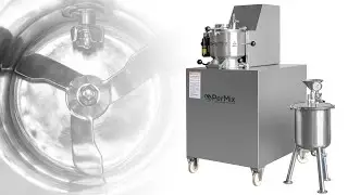 Industrial Mixers and Mixing Equipment - PerMix Powder mixer, PDI 3 Lab High Speed Mixer-Granulator