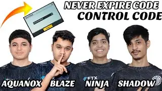 BEST BGMI PLAYER CONTROL CODE | FTX NINJA, FTX AQUANOX, FTX SHADOW, FTX BLAZE | CONTROL CODE