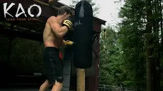 KAO open air green training. Altitude 3000m.